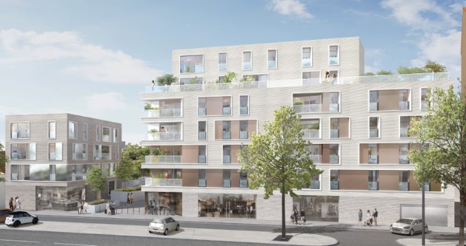 136 logements et commerces Secteurs Riou & Alexandre NANTERRE